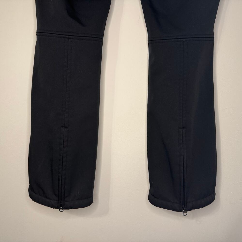 Bogner Fire + Ice Ila Black Softshell Fleece Lined Ski Pants 12 L - Picture 11 of 12